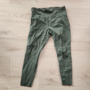 lululemon athletica Olive Green Leggings
